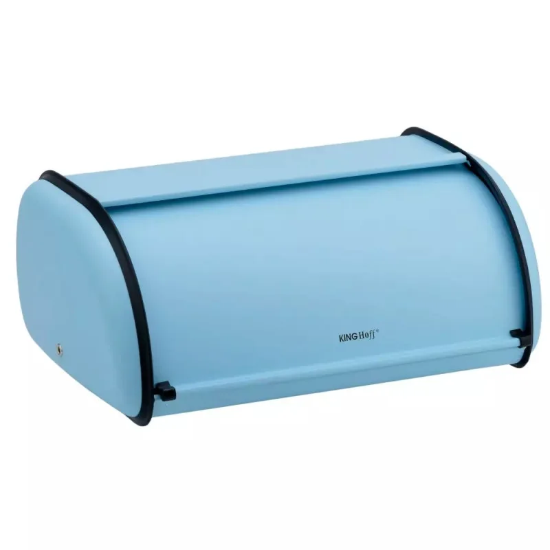 Ψωμιέρα Kinghoff KH 1757, 36 cm, Ελαφριά και δυνατή κατασκευή, Ατσάλι, Γαλάζιο