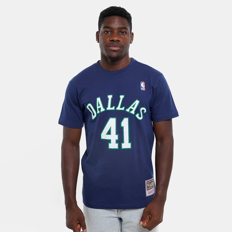 Mitchell & Ness N&N Mavericks Nowitzki Ανδρικό T-Shirt (9000250459_1629)