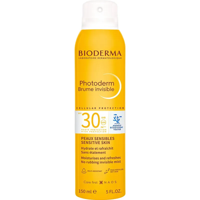 Bioderma Photoderm Brume Invisible no Rubbing Mist Spf30 Ενυδατικό Αντηλιακό Προσώπου & Σώματος Υψηλής Προστασίας σε Spray 150ml