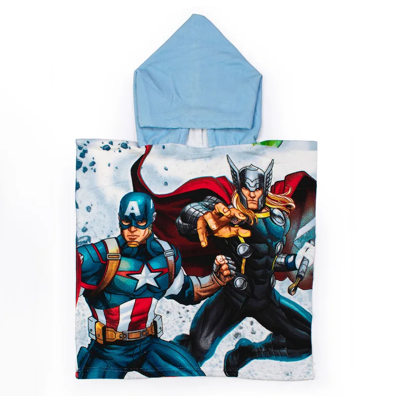 Παιδικό Πόντσο (50x100) Dimcol Avengers 40 Ice Blue