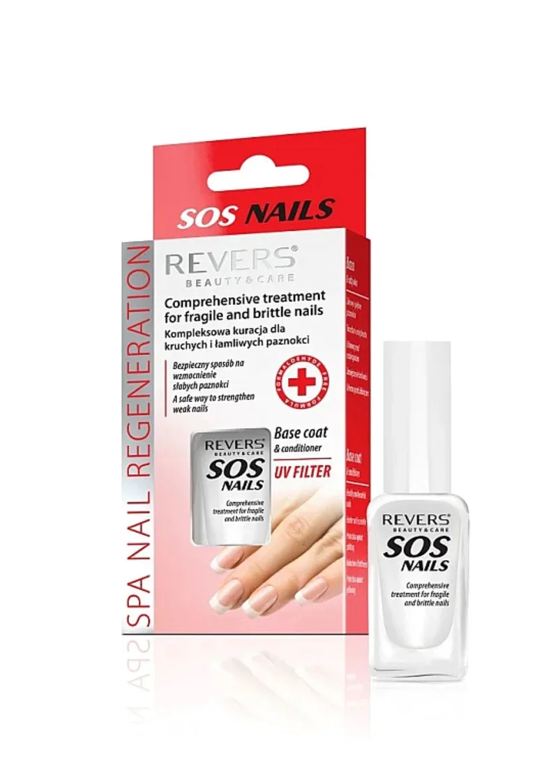 L'Oreal Paris & More - nail conditioner S.O.S. NAILS (red)