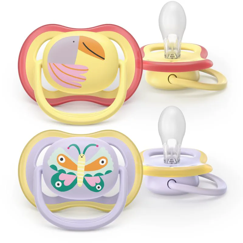 Philips Avent Ultra Air SCF087/04 0-6m πιπίλα Girl 2 τμχ