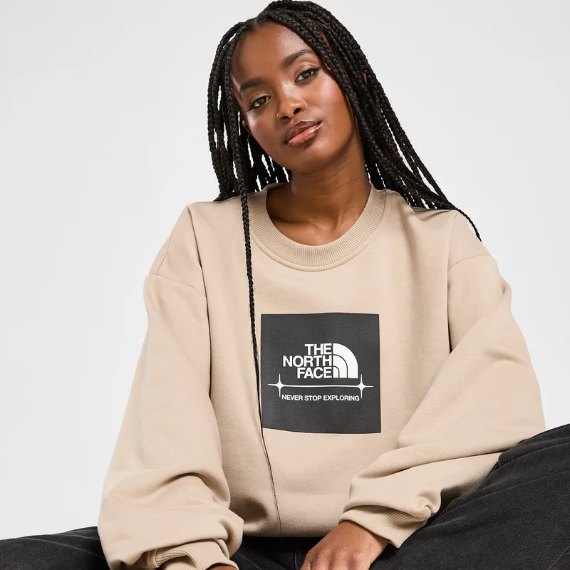The North Face Logo Box Crew Γυναικείο Φούτερ (9000240045_88093)