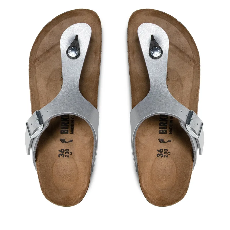Σαγιονάρες Birkenstock Gizeh Bs 0043853 Ασημί