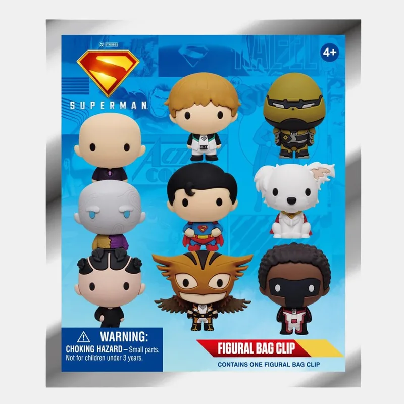Monogram Superman Legacy 3D Φιγούρες Bag Clip Μπρελόκ (9000253279_1523)
