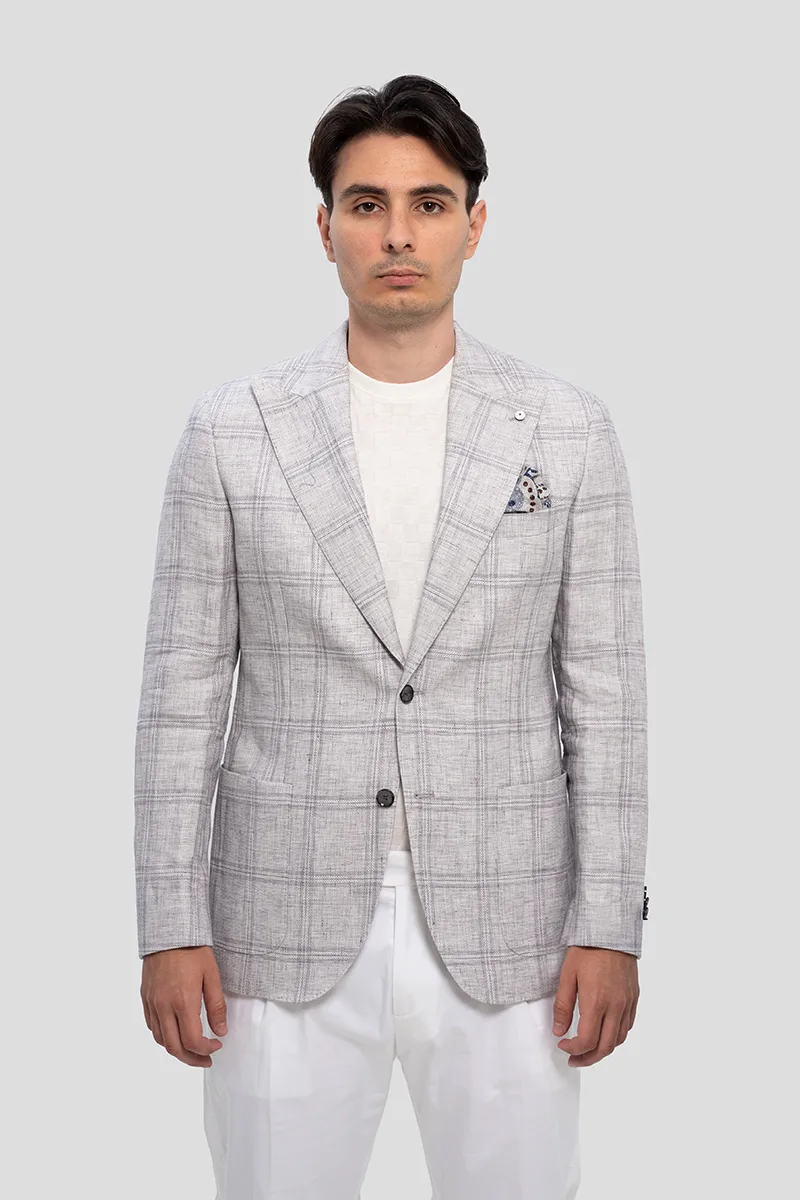 LUBIAM Ανδρικό Suit In Grey