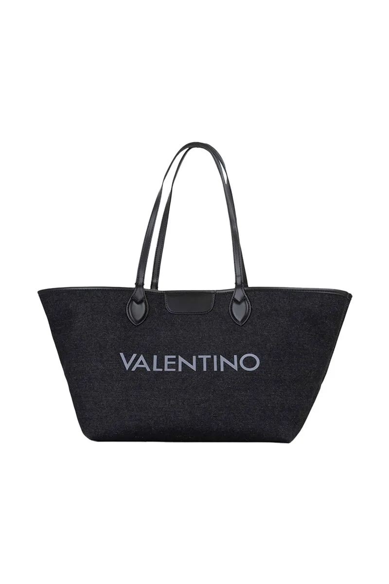 Valentino γυναικεία τσάντα shopper διπλής όψης - 74LVBS9Z501/REV Μαύρο