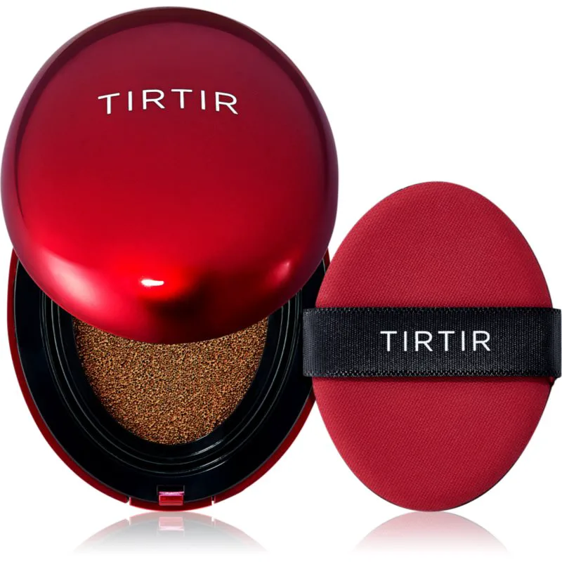 TIRTIR Mask Fit Red Cushion Mini μακράς διαρκείας μεικ απ σε σφουγγαράκι απόχρωση 45W Chestnut 4.5 γρ