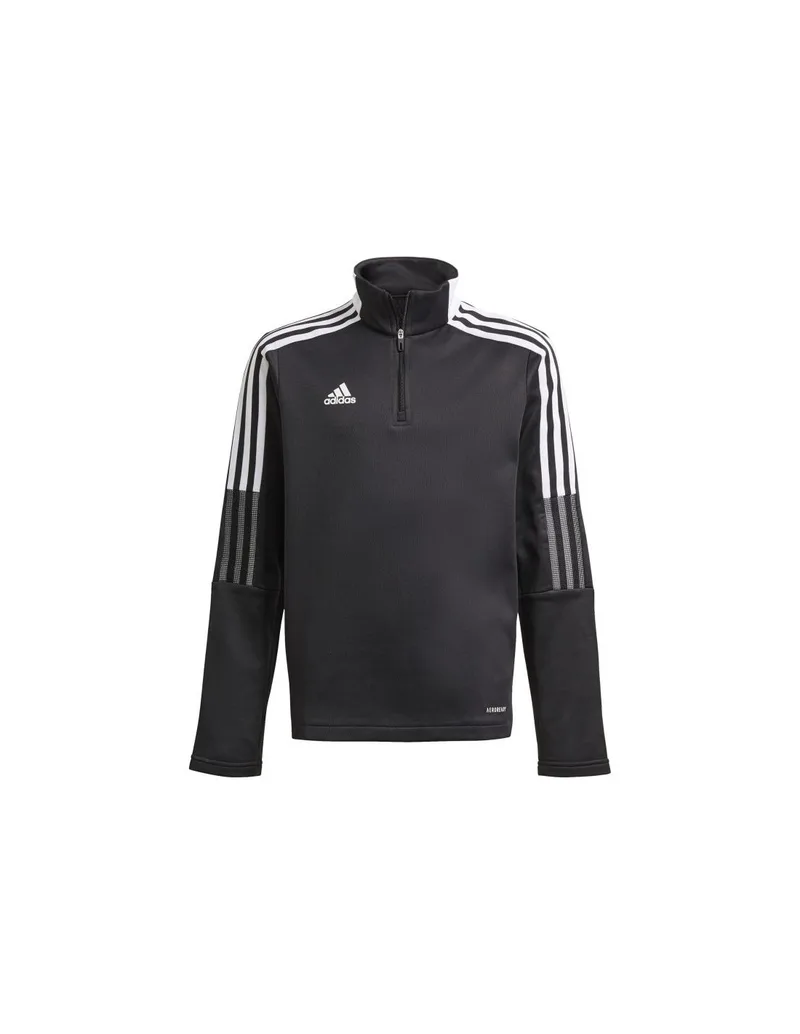Adidas Παιδική Χειμερινή Μπλούζα Μακρυμάνικη Μαύρη Tiro 21 GM7366
