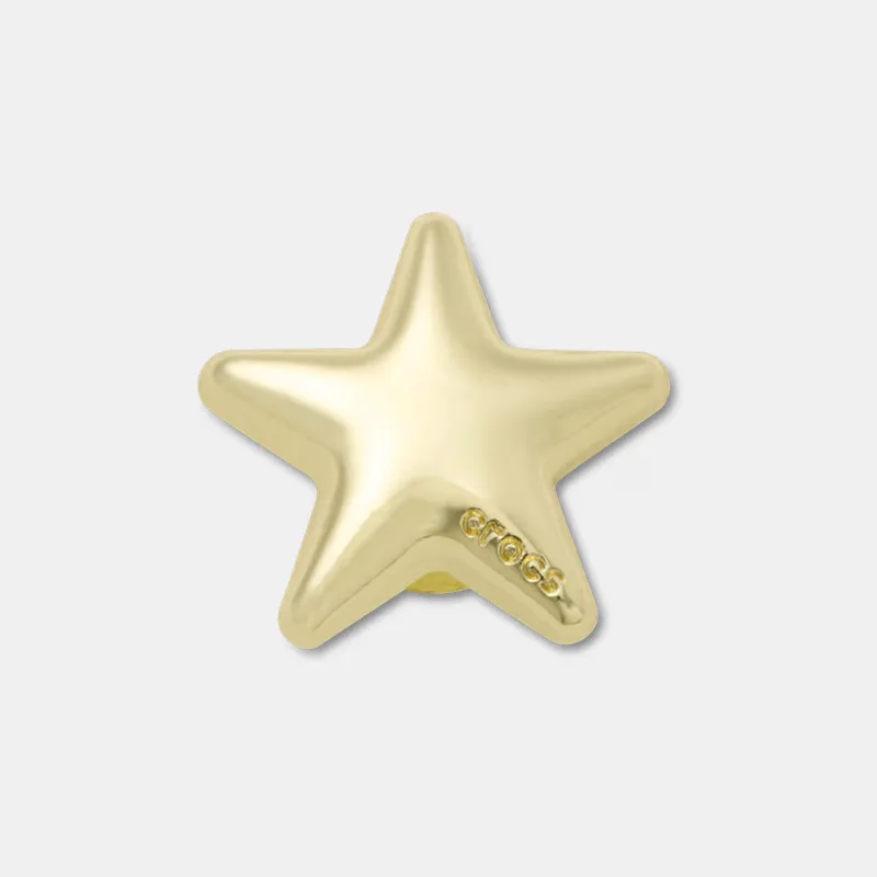 Crocs Χρυσό Bubble Star διακοσμητικό Jibbitz (9000262405_7386)
