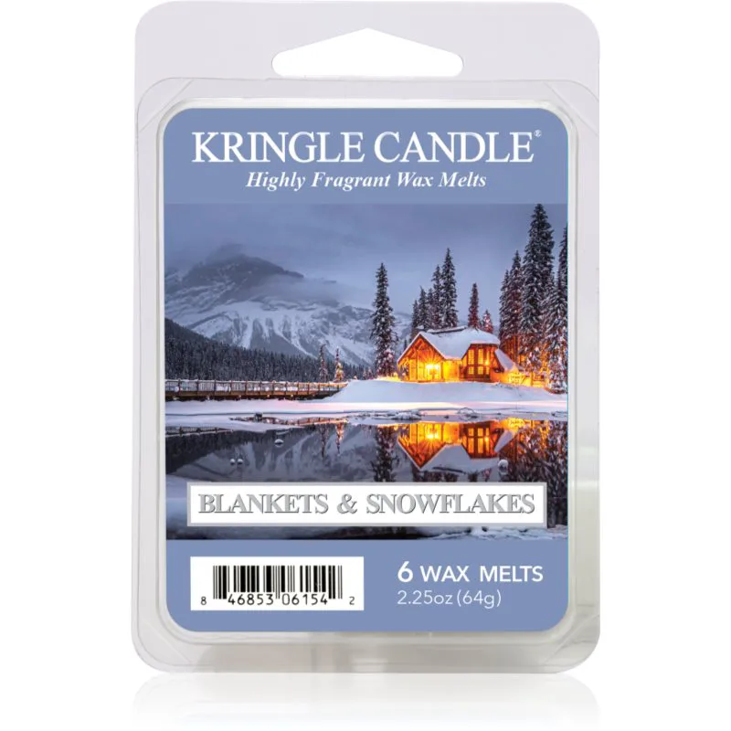 Kringle Candle Blankets & Snowflakes Wax Melt DVA αρωματικό κερί 64 γρ