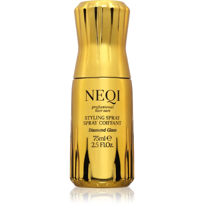 NEQI Diamond Glass Styling Spray στάιλινγκ τζελ για λεία και λαμπερά μαλλιά 75 ml