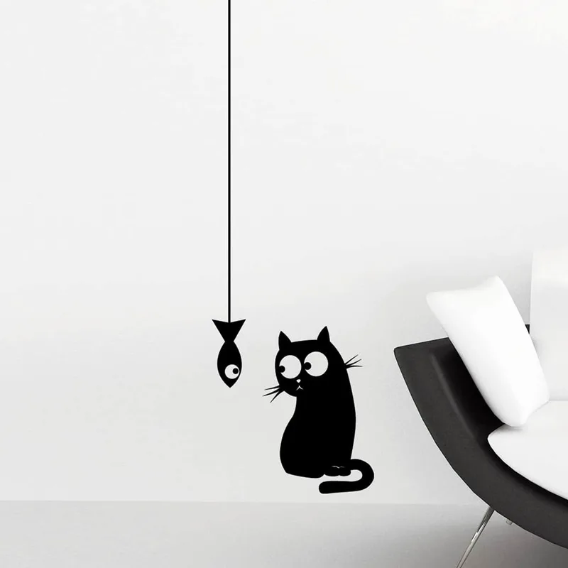 Αυτοκόλλητα Τοίχου Ango 59159 Cat