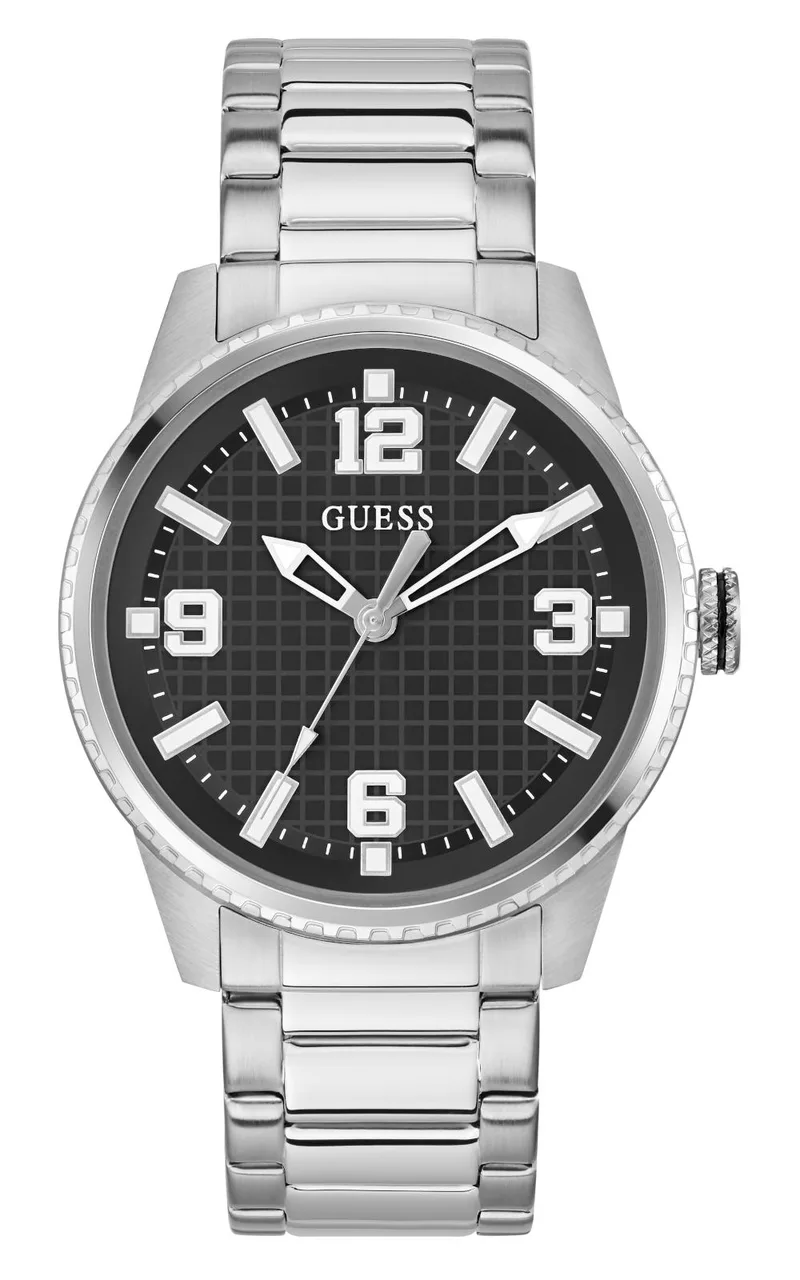 GUESS Varsity - GW0889G1, Silver case with Stainless Steel Bracelet