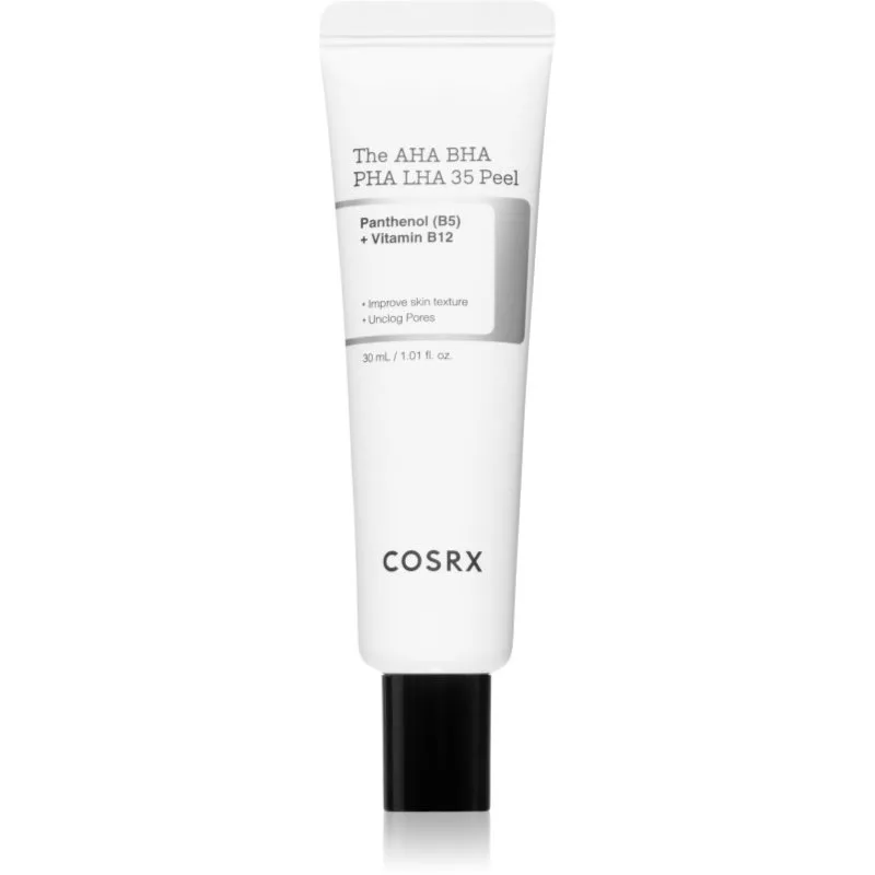 Cosrx The AHA BHA PHA LHA τζελ απολεπιστικό κατά των μαύρων κουκίδων 30 ml