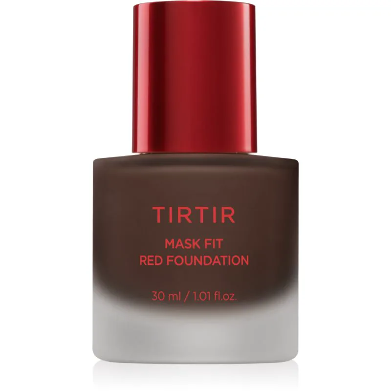 TIRTIR Mask Fit Red Foundation λαμπρυντικό ρευστό μεικ απ με ενυδατικό αποτέλεσμα απόχρωση 49N Deep Chestnut 30 ml