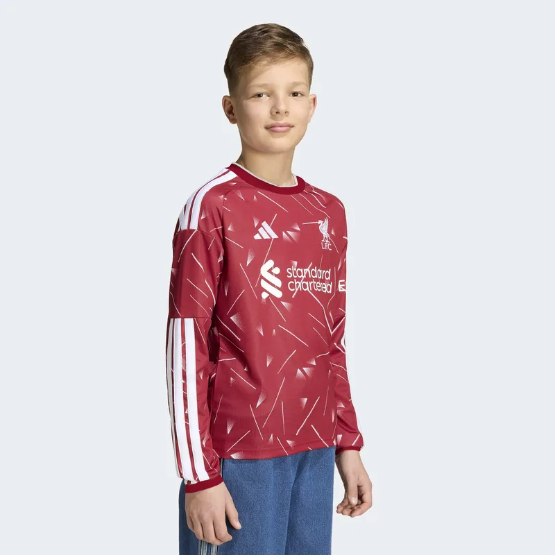 adidas Liverpool Fc 26/27 Home Jersey Kids Longsleeve (9000290136_81314)