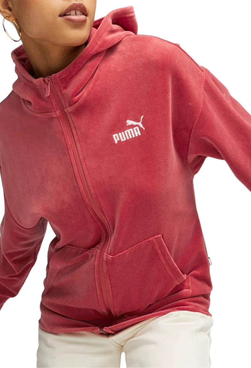 Ζακέτα Puma Elevated Velour Hoodie 675990-21 Γυναικείο
