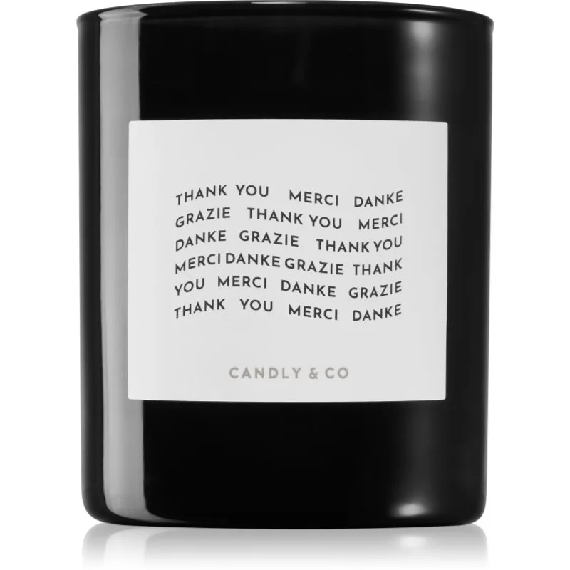 Candly & Co. No. 7 Thank You Merci Danke Grazie αρωματικό κερί 250 γρ