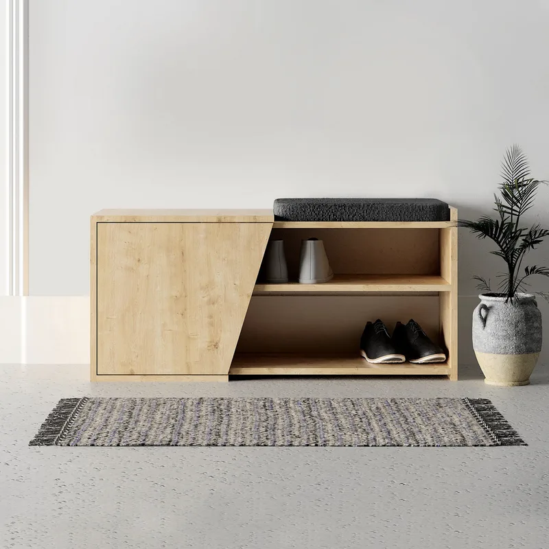 Παπουτσοθήκη Fiona - Oak 855Dte4407 (104x37x47)