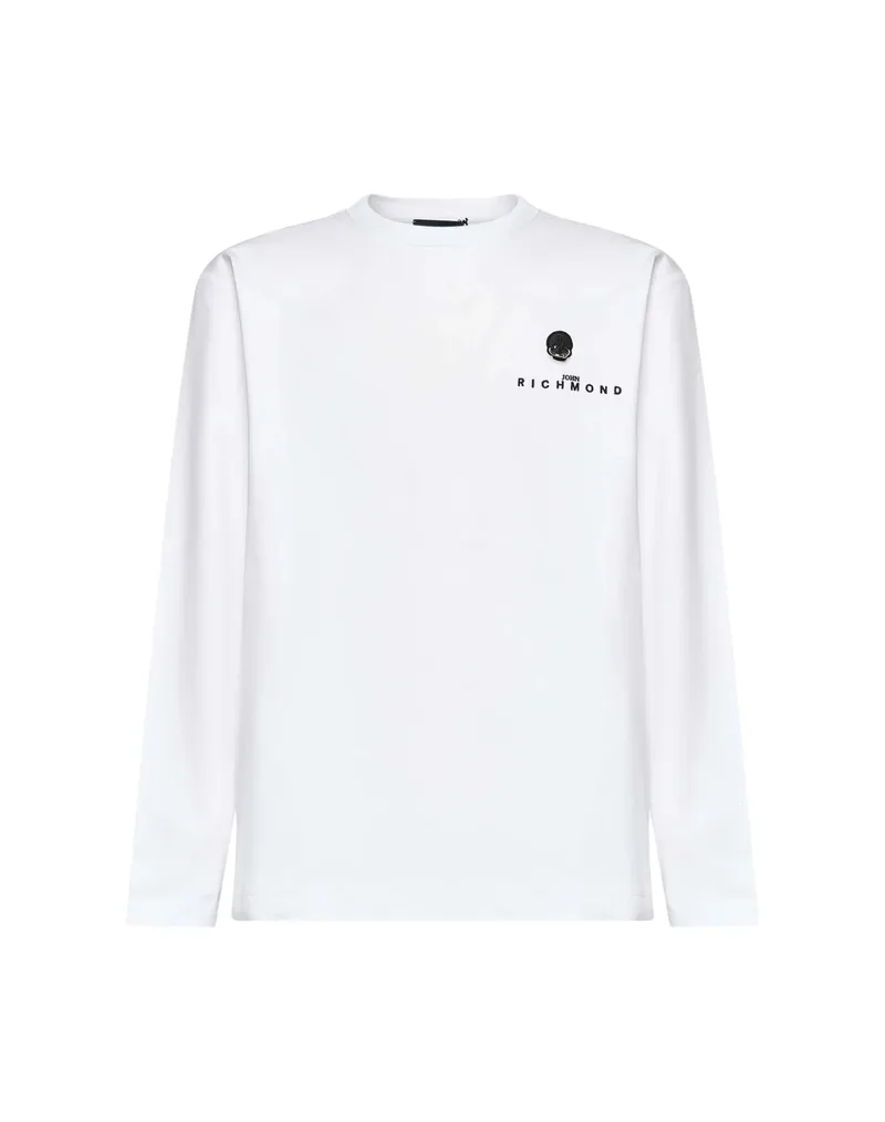 John Richmond - Μπλούζα Ανδρική Rma25198Ts-White