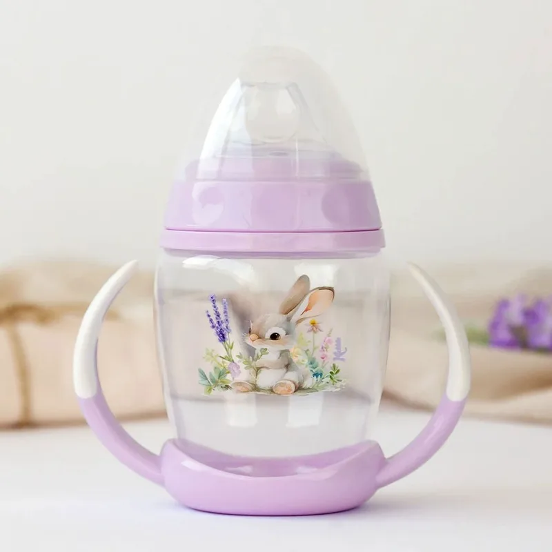 Ποτήρι Εκπαιδευτικό 270ml Kiokids Lavender Bunny 5369