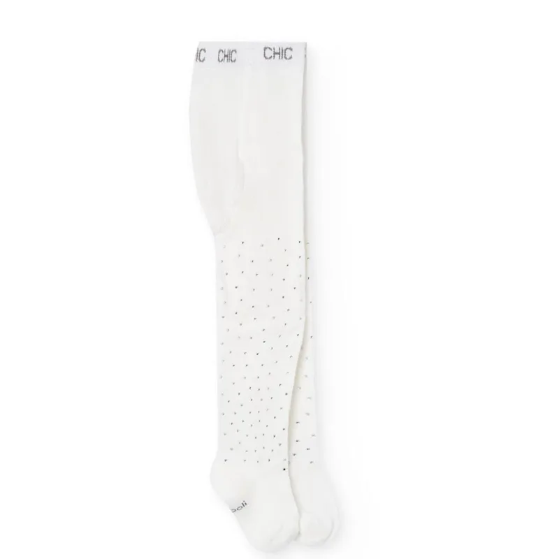 Καλσόν χοντρό κορίτσι Boboli-702043-1111-White