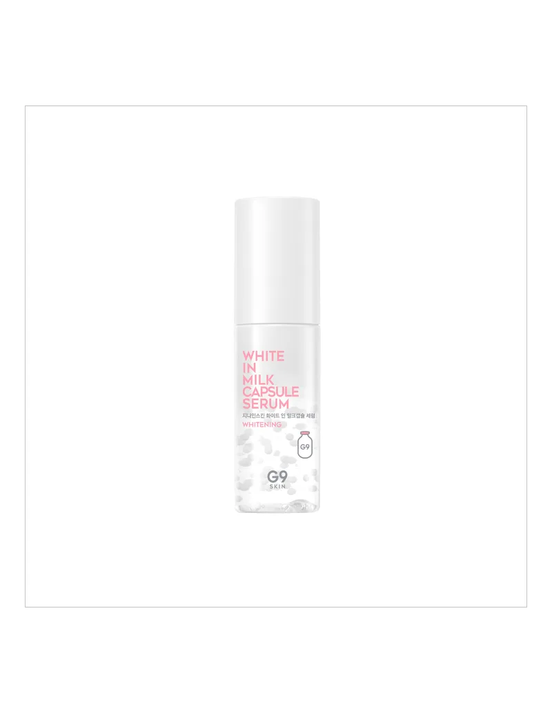 G9 Skin White In Milk Capsule Serum Ορός προσώπου για πιο λαμπερό και πιο ελαστικό δέρμα 50ml
