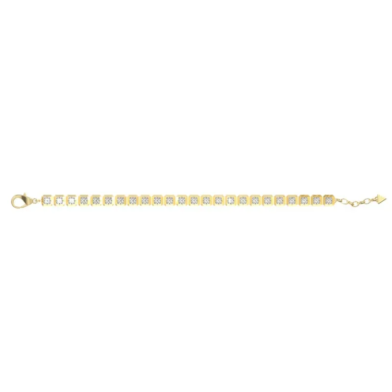 Ριβιέρα Guess Ace of Diamonds Χρυσό Stainless Steel JUBB06174JWYGL JUBB06174JWYGL Ατσάλι