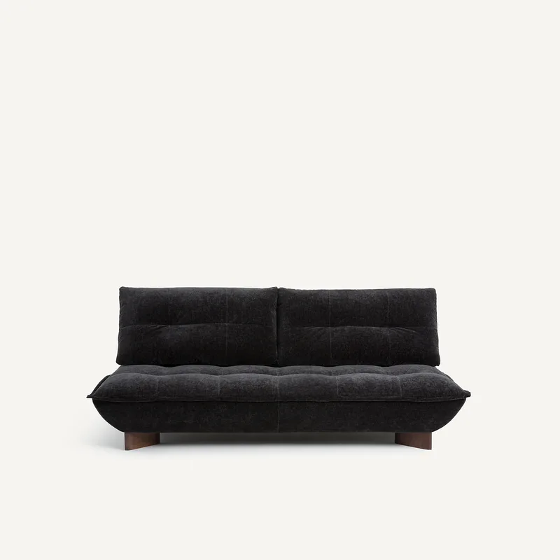 Μοντέρνος βελούδινος πάγκος καναπές chenille Μ138xΠ202xΥ84cm