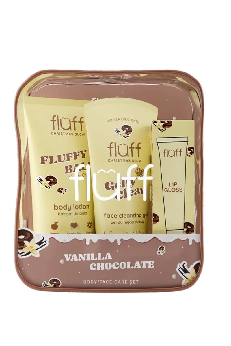 Σετ Περιποιησης Για Προσωπο Και Σωμα Vanilla Chocolate Fluff Μονόχρωμο