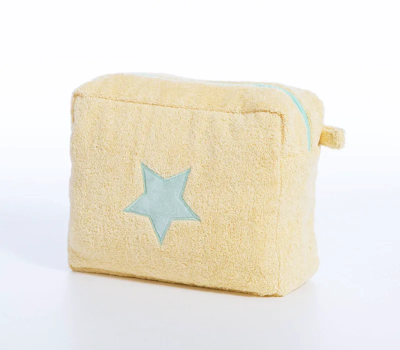 Τσαντάκι Νεσεσέρ Nef-Nef Happy Cream Yellow 22x15+8