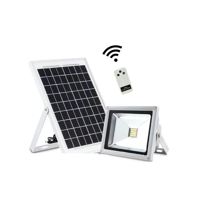 Ηλιακός Προβολέας Superbright Led 20W IP65 6000K με Τηλεχειριστήριο – OEM 550L