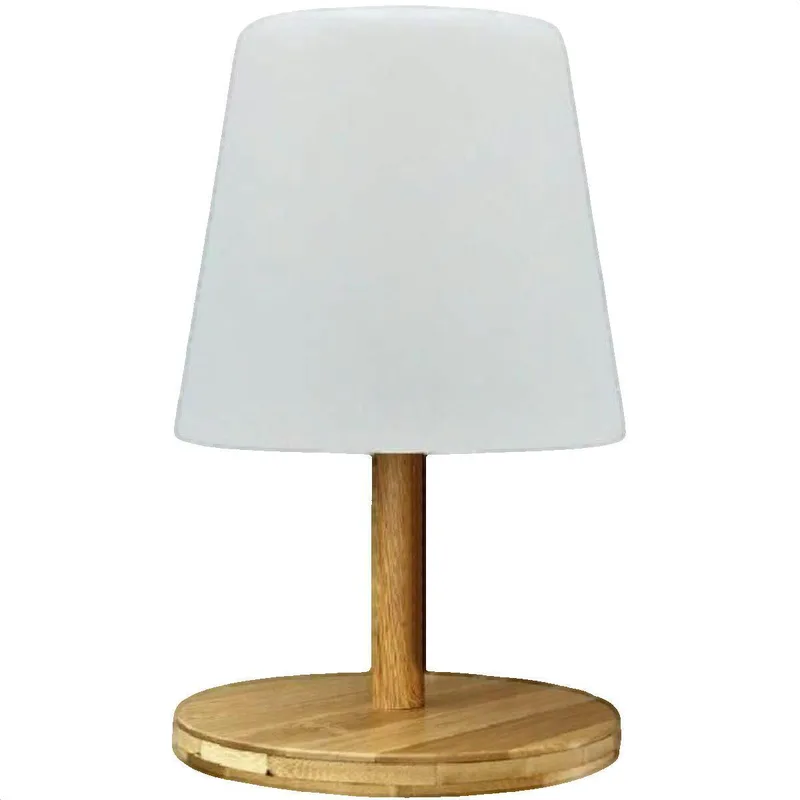 Επιτραπέζια φωτιστικά Lumisky Lampe à poser Standy Mini Wood pied bambou