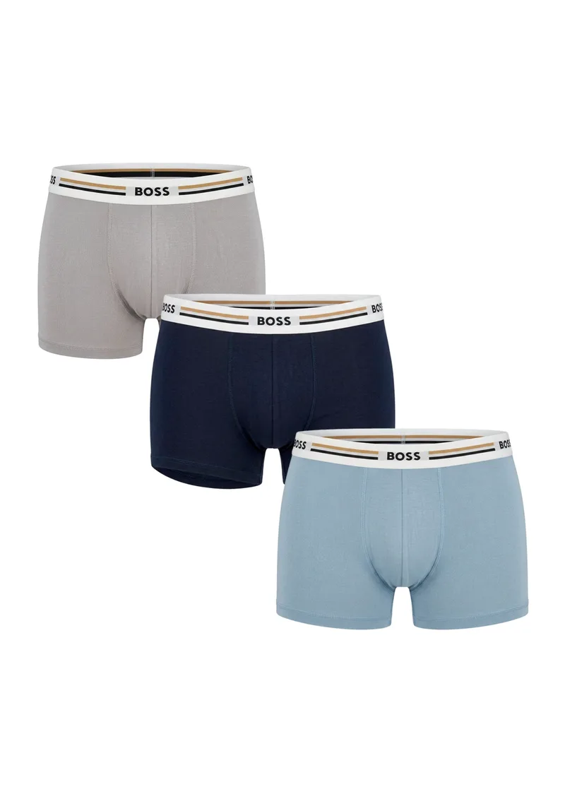 Calvin Klein & Hugo Boss Underwear - Ανδρικό Σετ Μποξεράκια 3 τμχ Hugo Boss