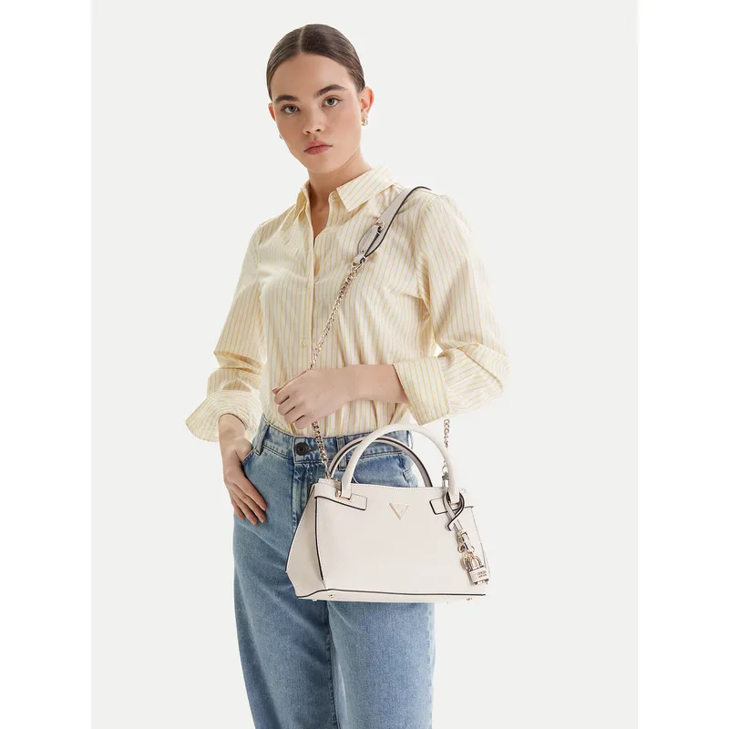 Τσάντα Guess Serenova HWZG80 91050 Εκρού