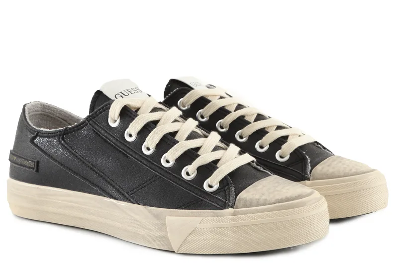 Sneaker Guess Ederle Low FM7ELOELE12-GU0-BLACK Ανδρικό