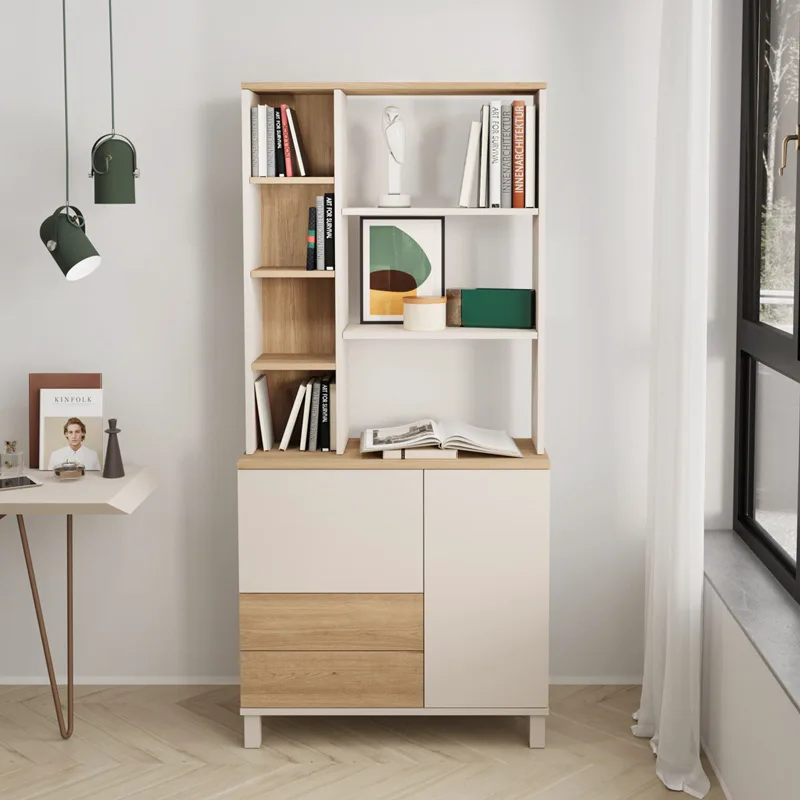 Βιβλιοθήκη Mood - Md6-Cs 336Vin1301 (85,2x187,8x35)