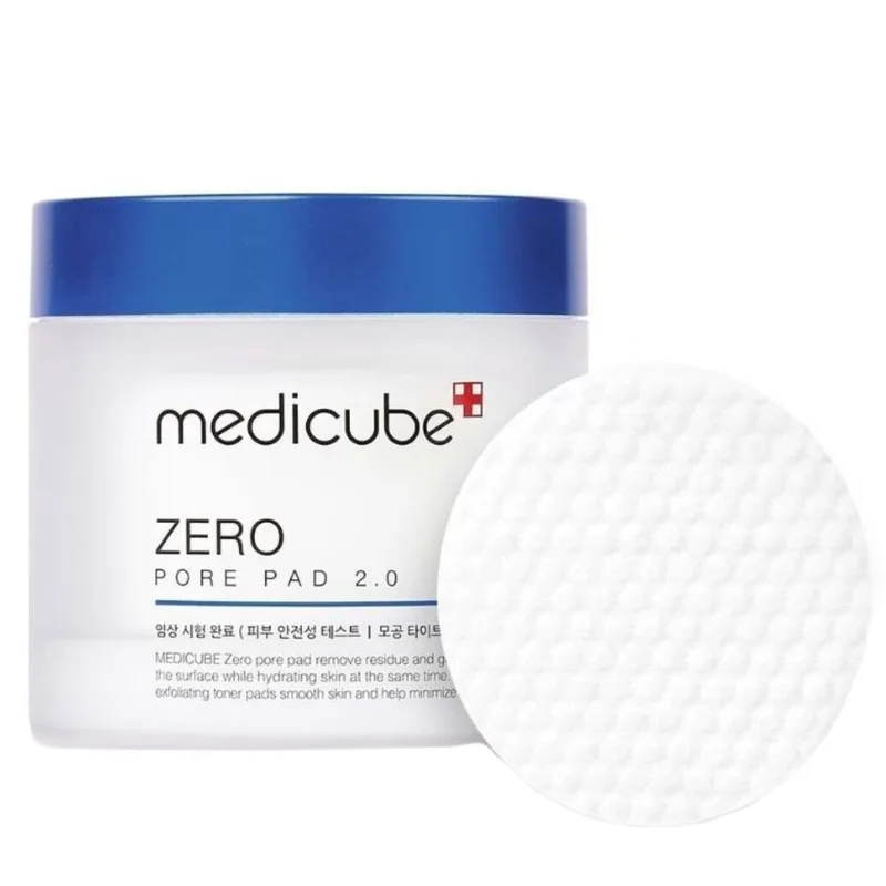 Medicube Zero Pore Pad 2.0, Εμποτισμένα Δισκία για Απομάκρυνση των Νεκρών Κυττάρων & Μείωση των Πόρων για Λεία & Απαλή Επιδερμίδα 155g