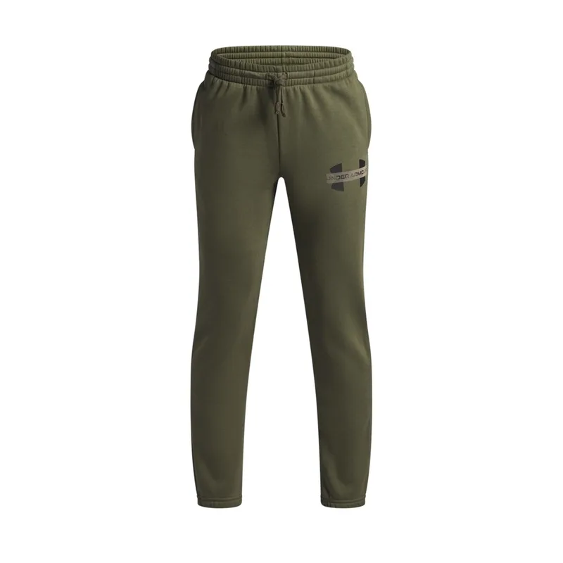 Under Armour Kids Rival Fleece Graphic Cblock Pants (6004995-390)