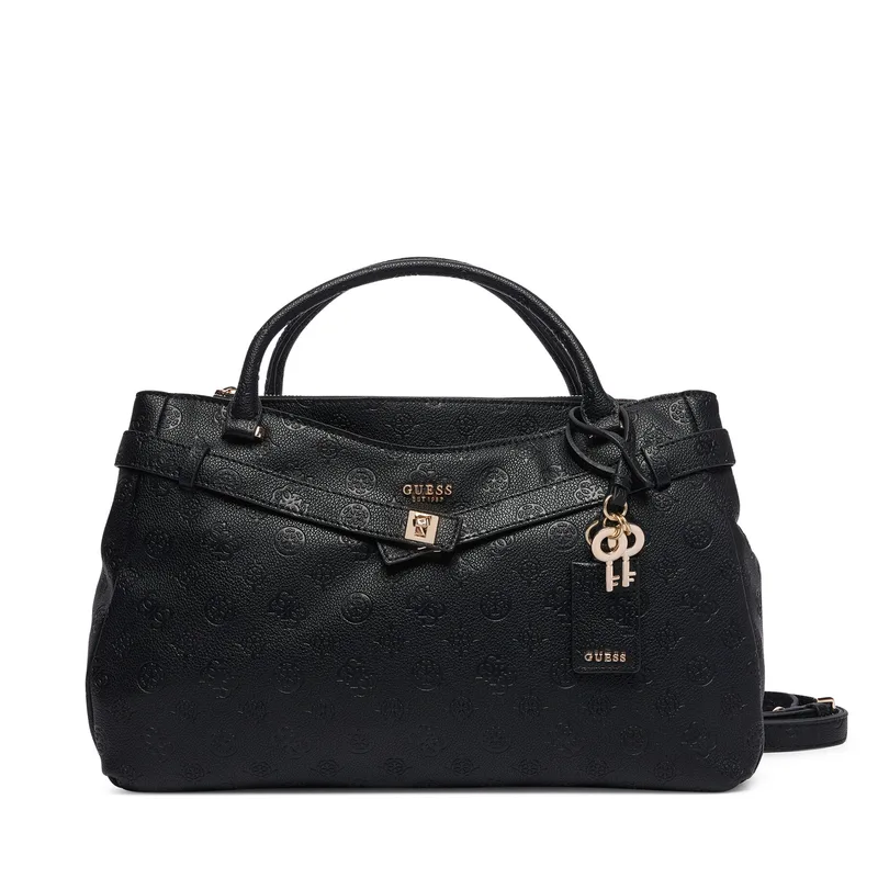 Τσάντα Guess Ella Logo HWPD97 46060 Μαύρο