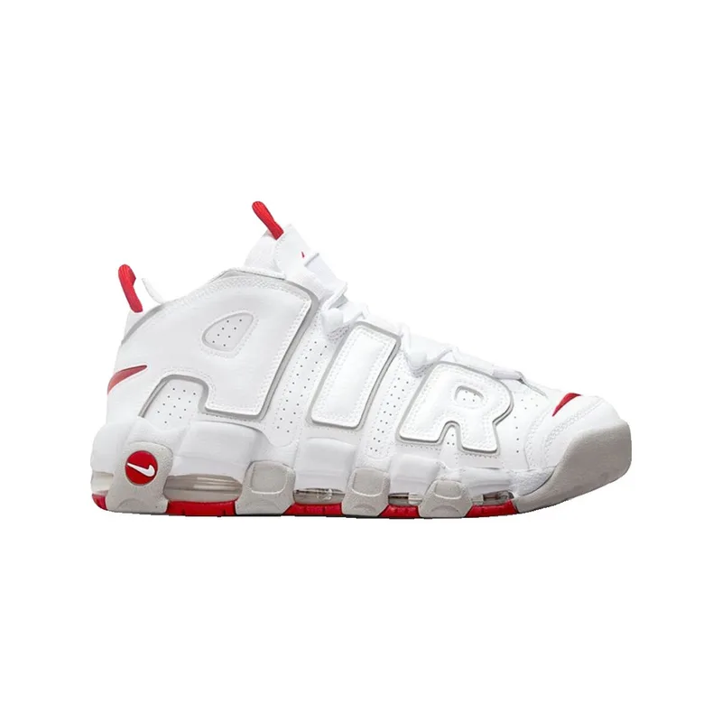 Παπούτσια του Μπάσκετ Nike Baskets air more uptempo 96 blanc/rouge