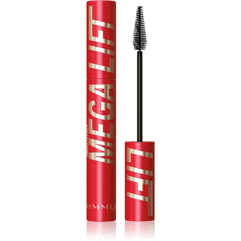 Rimmel Thrill Seeker Mega Lift μάσκαρα για όγκο απόχρωση 002 Black Brown 10 ml
