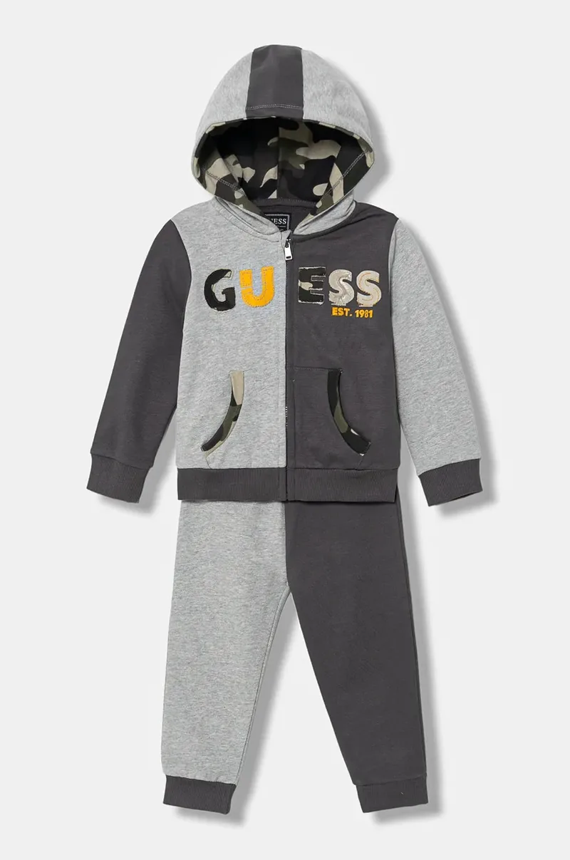 Παιδικό βαμβακερό σετ φόρμας Guess 2-pack