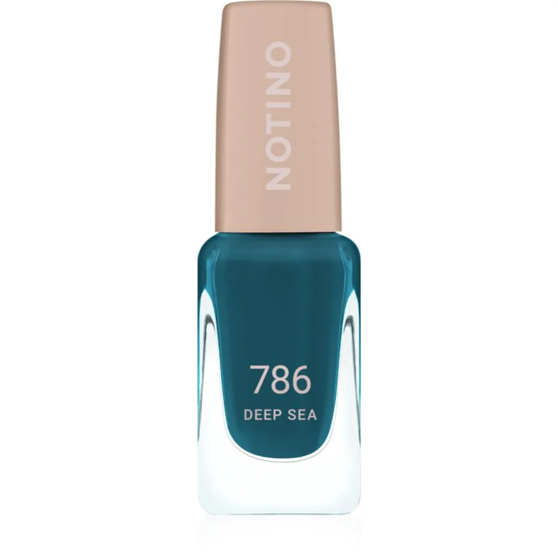 Notino Gel Effect Nail Polish βερνίκι νυχιών για τζελ αποτέλεσμα 786 Deep Sea 10 ml