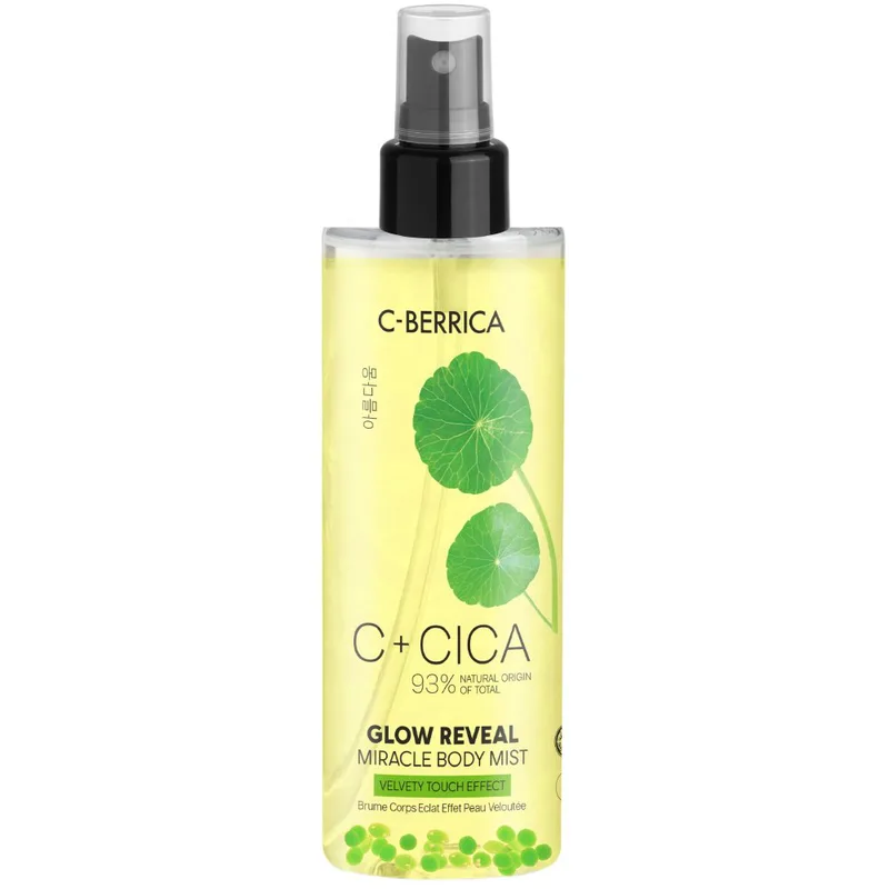 Natura Siberica C+Cica C-Berrica Velvety Touch Effect Glow Reveal Miracle Body Mist Σπρέι Σώματος για Ενυδάτωση & Τόνωση της Επιδερμίδας με Άρωμα Φρεσκάδας 200ml