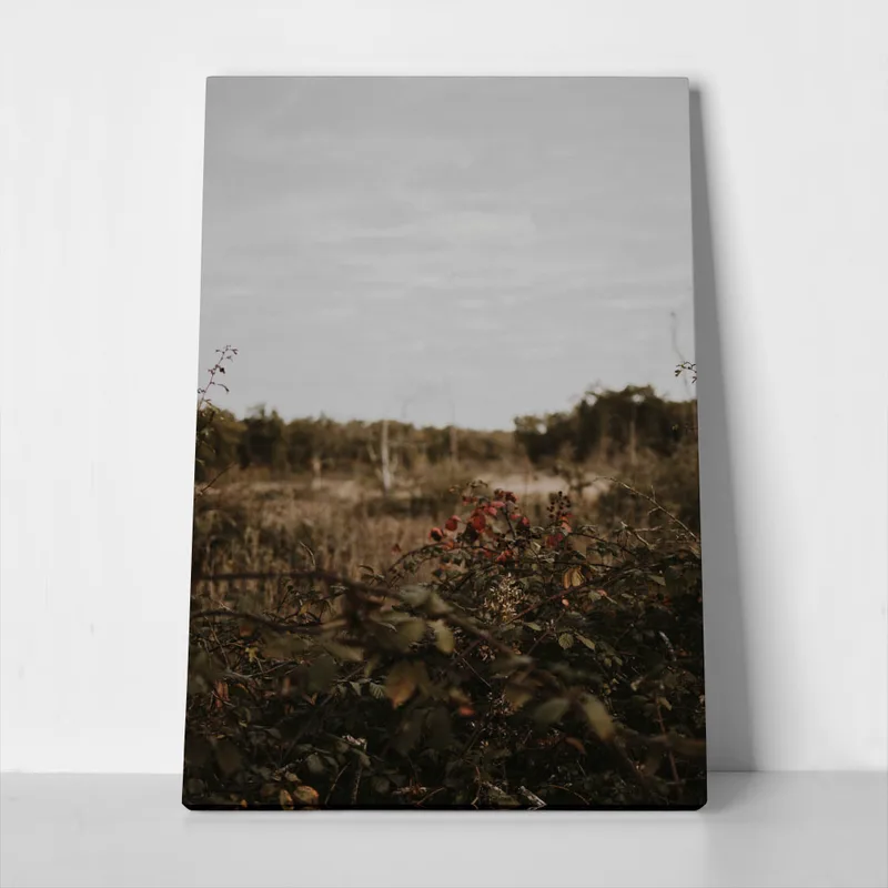 Πίνακας σε Καμβά RUSTIC FARMHOUSE WILD BERRIES