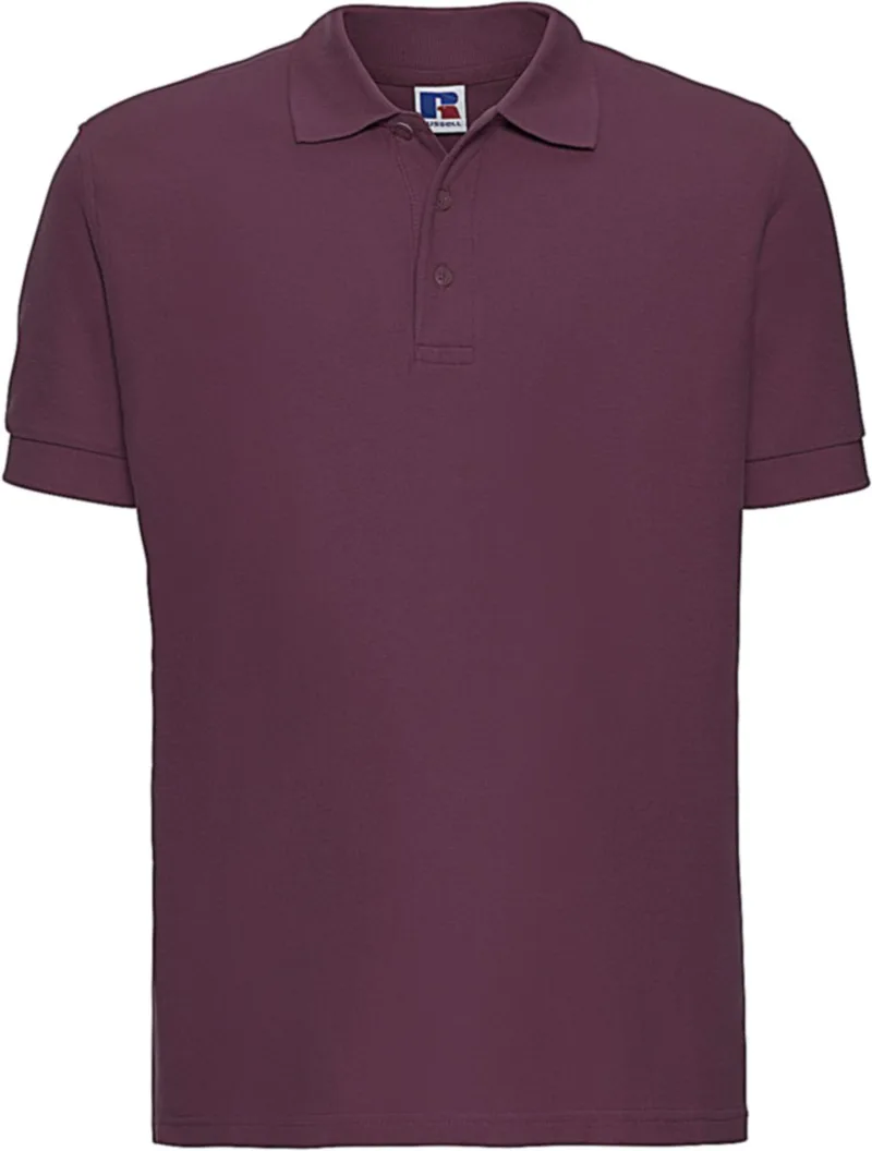 Ανδρική Μπλούζα Polo R-577M-0 Russell Ultimate Cotton Burgundy