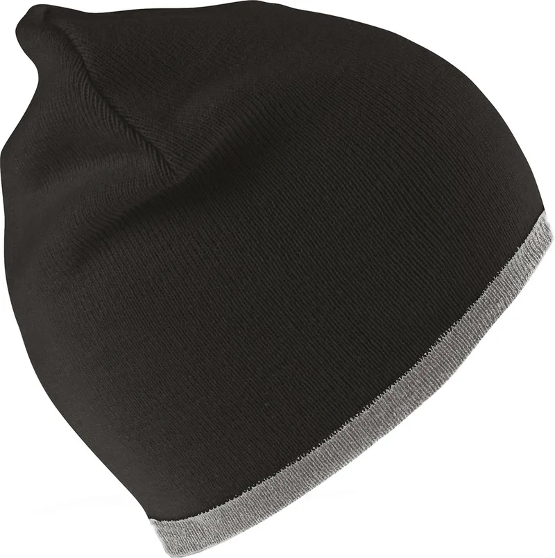 Σκούφος Thinsulate RC046X Result Caps Black/Grey