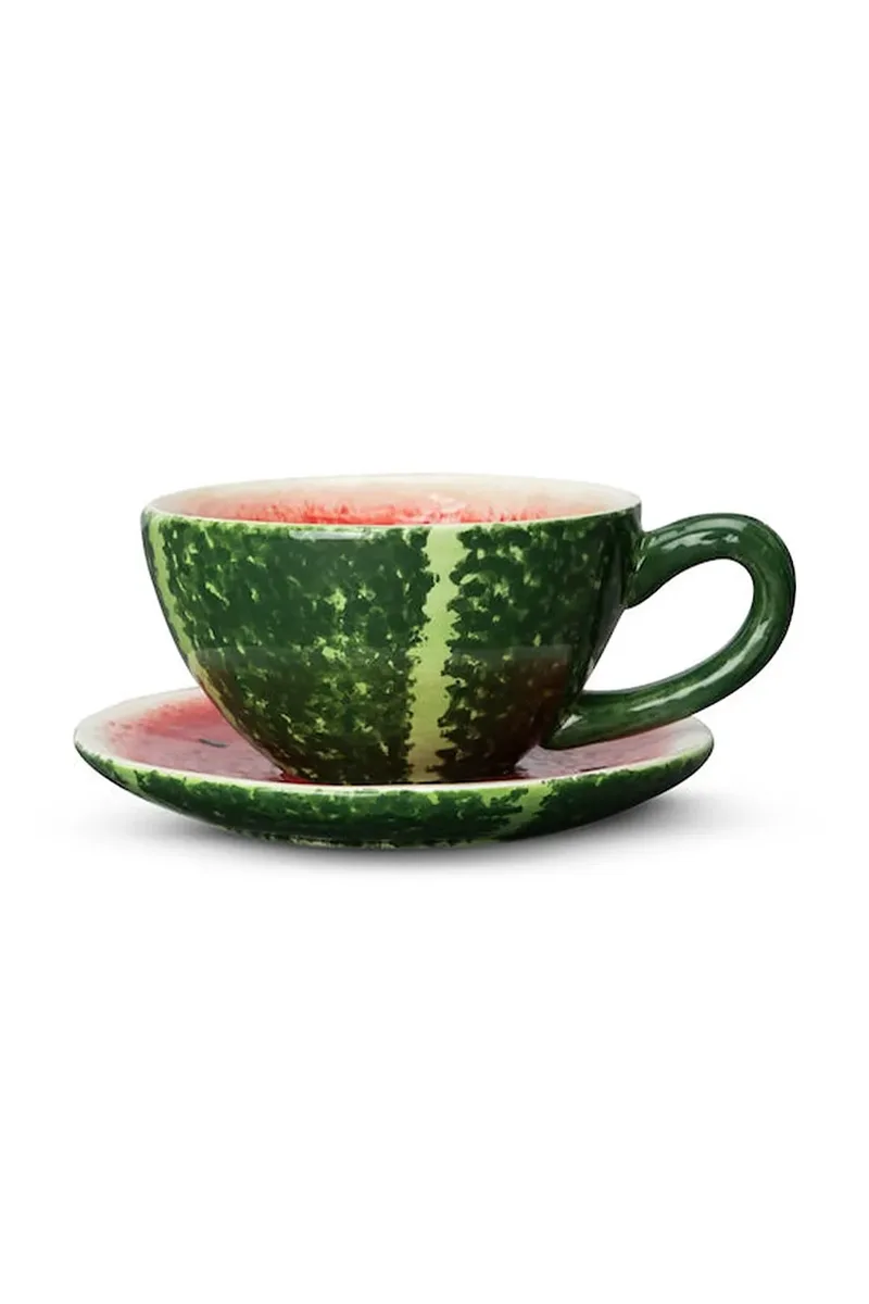 Φλιτζάνι και πιατάκι Byon Watermelon 250 ml